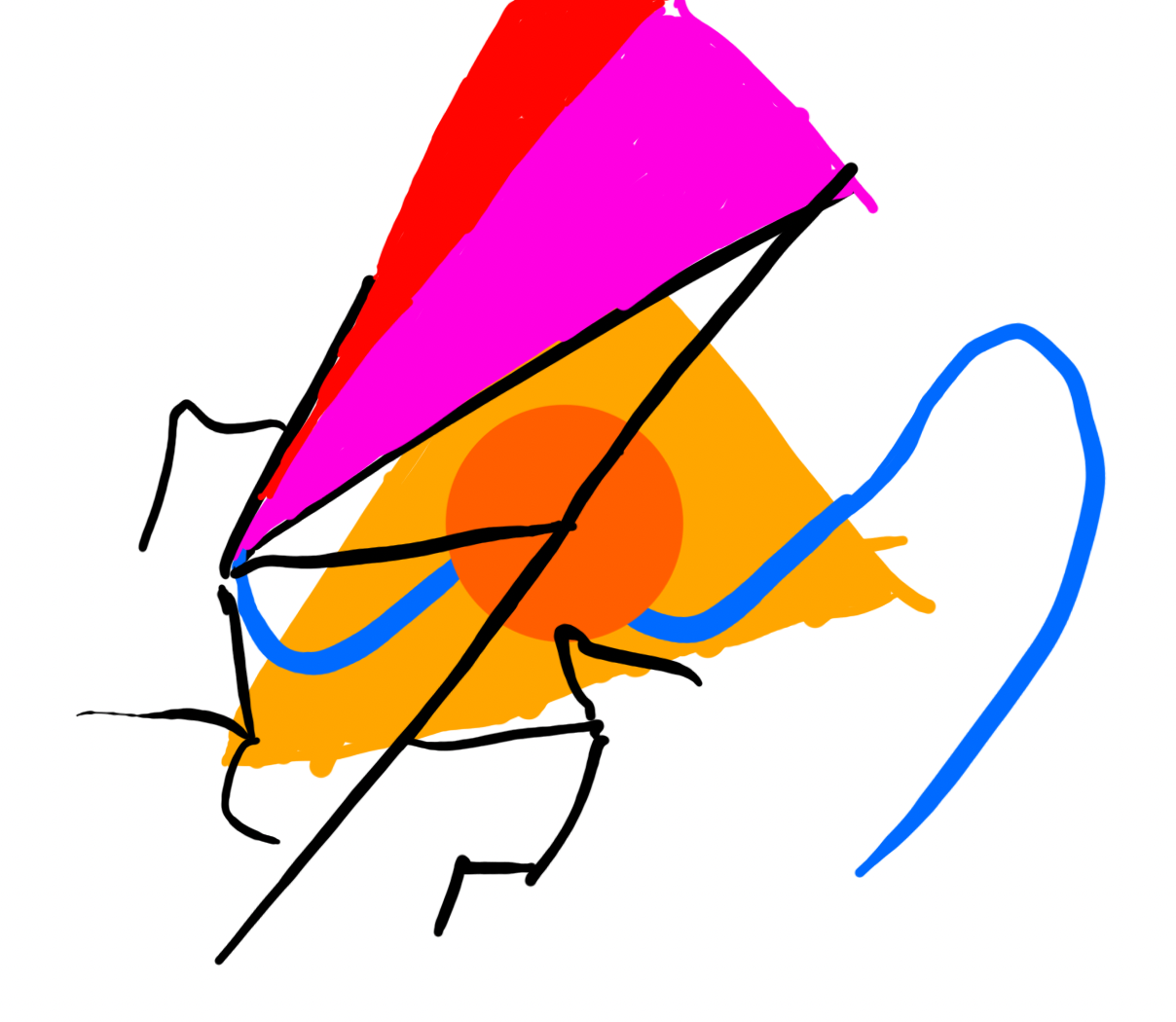 Screenshot showing facial recognition in progress